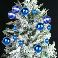 Dagobertniko šarene božićne viseće kuglice - ukrasi za božićne lopte za zabavu za zabavu za božićno drvce