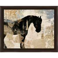 Slike konj matični život uokviren umjetnički tisak