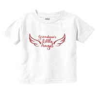 Baka anđeo Slatka unuk majica za male dječake i djevojčice od 5 inča