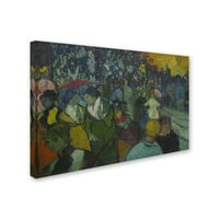 Zaštitni znak likovna umjetnost 'Arena u Arlesu' platno umjetnost Van Gogh