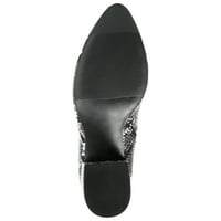 Brinley Co. Womens Tru Comfort Foam prekrivena blok potpeticom čizme