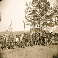 Izviđači i vodiči vojske Potomaka; Glavno istočno kazalište rata, Zimske četvrti na stanici Brandy, prosinac 1863.-travnja