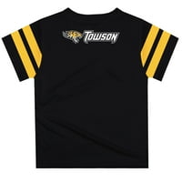 Majica logotipa za mlade Black Towson Tigers