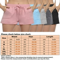 Ženske donje rublje za slobodno vrijeme od elastične elastike u struku široke ljetne kratke hlače za vježbanje