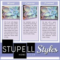 Stupell Industries Girl Power Minimalni dizajn ružičasto -bijela grafička umjetnost Umjetnost Umjetnička umjetnost