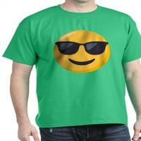 Cafepress - Sunčane naočale Emoji tamna majica - pamučna majica
