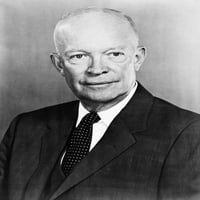 Dwight D. Eisenhower n. 34. predsjednik Sjedinjenih Država. Fotografija, C1955. Ispis plakata