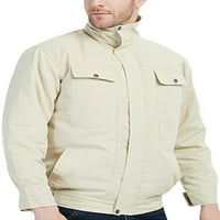 Muški kombinezon s reverima, džepovima i džepovima, kaput bez baterije, Camo jakna s ventilatorom za hlađenje,