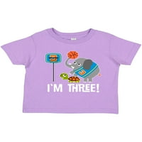 Uzbudljiva košarka za 3. rođendan za trogodišnjaka poklon majica za dječake i djevojčice