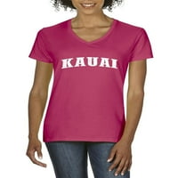 Majica s kratkim rukavima i kratkim rukavima-Kauai Havaji