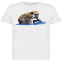 Majmuna u vodi majica muškaraca -imaga-Shutterstock, muški xx-veliki