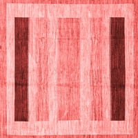 Tvrtka alt strojno pere pravokutne apstraktne crvene moderne unutarnje prostirke, 2' 3'