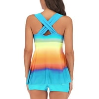 Ženski kupaći kostim bikini set Plus Size Tankini kupaći kostim odjeća za plažu mekani kupaći kostim kupaći kostimi