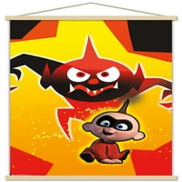 The Incredibles-Zidni plakat s magnetskim okvirom, 22.375 34