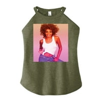 Whitney Houston - Photo s gradijentom - juniorski tenk s visokim vratom