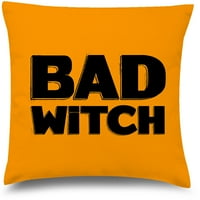 Neugodni stilovi ukrasni jastuci za Halloween pokriva lošu vješticu jastuk za bacanje