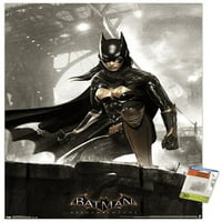 Strip video igra - Arkham Knight-Batgirl zidni poster s gumbima, 22.375 34