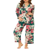 Jedinstvene ponude ženske pidžame košulja za spavanje noćne odjeće salon za spavanje sateni PJ setovi