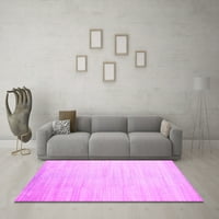 Moderne prostirke za unutarnje prostore, okrugle, apstraktno ružičaste, promjera 5 inča
