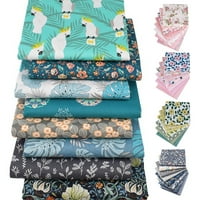 Postavite prekrasnu cvjetnu tiskanu patchwork tkaninu Elegantnu tkaninu za šivanje za kuću