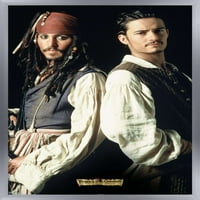 Zidni plakat Pirati s Kariba: Prokletstvo Crnog bisera - dvojac, 14.725 22.375