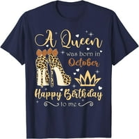 Kraljica je rođena u listopadu za rođendan žena u leopard majici za djevojčice