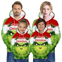 Obiteljski smiješni božićni džemper-imorski božićni uzorak
