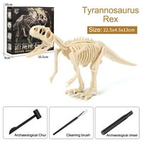 Žuhovi, DIY DIY, okupljeni dinosaur igračka arheologija dinosaur fosilni kostur, božićni pokloni za djecu