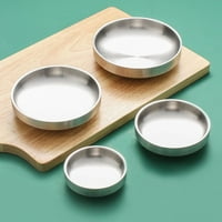 Korejski zdjela od nehrđajućeg čelika rižina zdjela protiv korejske kuhinje Korejska kuhinja