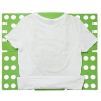 Ollieroo plastična majica mapa odjeća odjeća nabora debljina podesiva pranje rublja, zelena