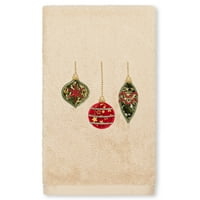 Kućni tekstil Božićni ukrasi vezeni luksuzni ručnik za ruke od turskog pamuka