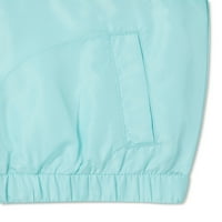 Pink Platinum Toddler Girls 'Solid Windbreaker jakna s haubom, veličine 2T-4T