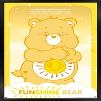 Brižni medvjedi - zidni plakat sa smiješnim medvjedom, 14.725 22.375 u okviru
