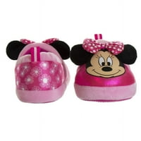 Papuče za djevojčice s Minnie Mouse Disnee u dvije veličine. - Ružičasti cvijet, 5-6