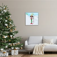 Studell Indiss Holiday Elf s vrućim kakaom snježne zimske scene, 24, dizajn Huga Edwinsa