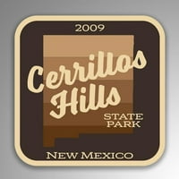 Naljepnica državnog parka Cerrillos Hills