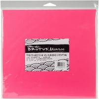 Brutus Monroe 80lb Premium Cardstock 8.5 x11 20 PKG-ROUGE