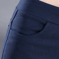 Corashanove hlače za žene, plus žene plus baršunasti zgušnjavaju čvrste hlače s olovkama.