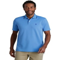 Muška polo majica za golf u jednobojnoj mrežici, u veličinama od 3 inča