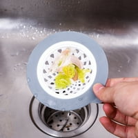Yesbay silikonski podni odvod kuhinja odvod kanalizacija dezodorans cjedilo za otpad s poklopcem