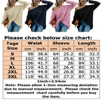 Seksi ples plus size s-3xl jesen jesenski zimski džemper dugi rukav labavi predimenzionirani pulover pletenica