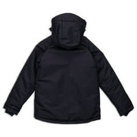 Vodootporna zimska skijaška jakna otporna na vjetar za dječaka-veličina 10-12, crno - plava