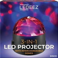 Ledeez Promjena boje 3-u LED projektor za djecu, multi-boja