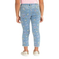 Wonder Nation Girls Fashion Jegging Jeans, Veličine 4- & Plus