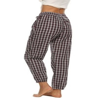 Mofiz žene plad -pidžama hlače salon pj dno pamuk veličina m