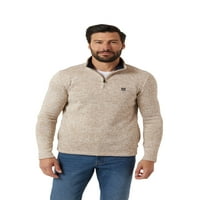 Chaps muški i veliki muški četvrti patentni džemper džemper od runa