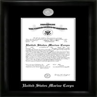 Pomorski certifikat u Crnom obrubu srebrni medaljon