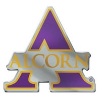 Alcorn State Prime Metallic Auto Emblm