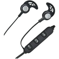 Sportske bežične slušalice, ugrađeni mikrofon, Magnetski - Crni