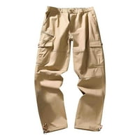 Outfmvch teretne hlače za muškarce Skorts za žene casual ljetne muške multi džepne patentne zatvarača Muške teretne